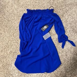 Off the shoulder dress